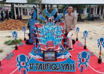 Gelar Latihan Rutin, Pramuka At Taufiqiyah Optimalkan Latihan Pionering