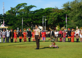 Awali Kegiatan, Sangga Kerja KBN 2022 Gelar Upacara Adat Bhinneka Tunggal Ika