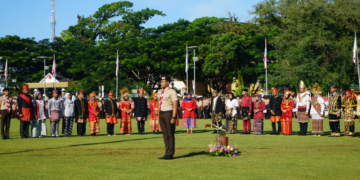 Awali Kegiatan, Sangga Kerja KBN 2022 Gelar Upacara Adat Bhinneka Tunggal Ika