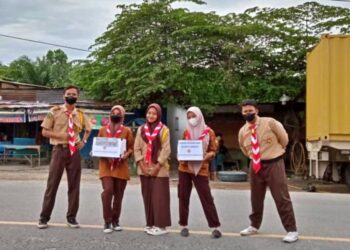 Peduli Korban Gempa Cianjur, Kwarran Kerinci Kanan Gelar Bumbung Kemanusiaan