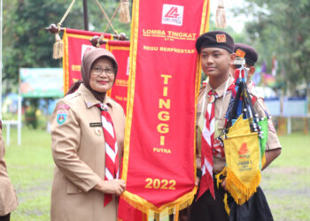 Kontingen Kwarcab Tangerang Jadi Regu Berprestasi Tinggi LT-IV Kwarda Banten Tahun 2022