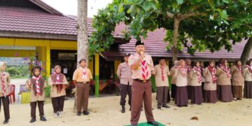 Manfaatkan Class Meeting, Banyak Gudep di Indragiri Hulu Gelar Persami