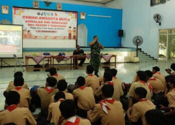 Pramuka SMA Negeri 7 Semarang Selenggarakan Kemah Anggota Muda Tahun 2022