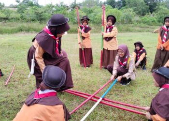 Aktifkan Buper, Kwarran Lirik Gencarkan Latgab Tiap Dua Bulan