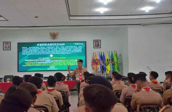 Awali Materi LPK Nasional, Sekjen Kwarnas Paparkan Pentingnya Kepemimpinan dan Manajemen