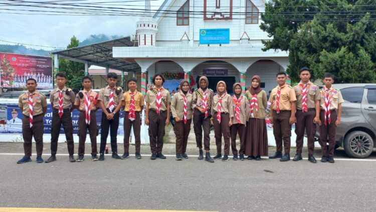 Karya Bakti Nataru 2022, Pramuka Tunjukkan Aksi Nyata di Tengah Masyarakat