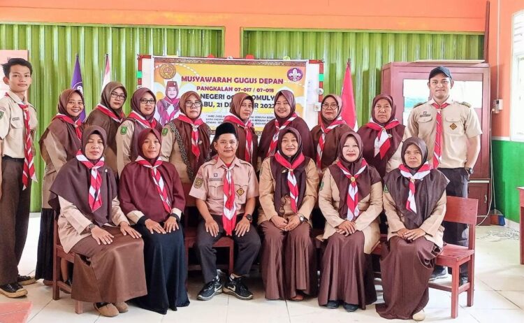Gudep SDN 009 Sidomulyo Lirik Gelar Muyawarah Gugusdepan Tahun 2022
