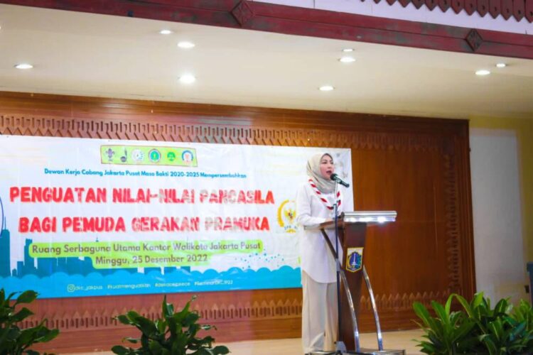 Kwarcab Jakarta Pusat Selenggarakan Seminar Penguatan Nilai-Nilai Pancasila bagi Pemuda Gerakan Pramuka