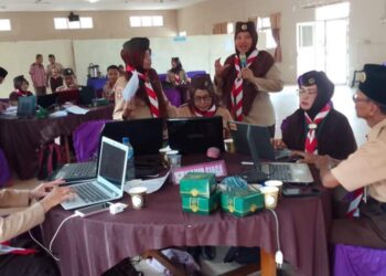 Upgrade Kompetensi Pelatih Pembina Pramuka, Kwarda Lampung Gelar Workshop Bahan Ajar SGTD