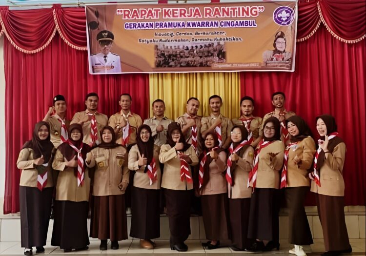 Awali Tahun 2023, Kwarran Cingambul Gelar Rapat Kerja