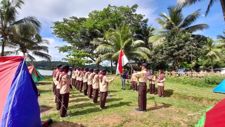 Gugusdepan Pangkalan SMK Kesehatan Bantul Kukuhkan 22 Penegak Bantara