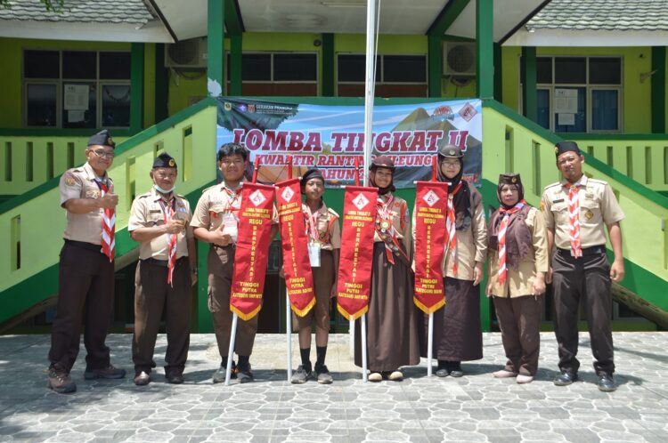 Sukses Gelar LT-II Tahun 2023, Inilah Regu Berprestasi Tinggi Kwarran Cileungsi Kabupaten Bogor