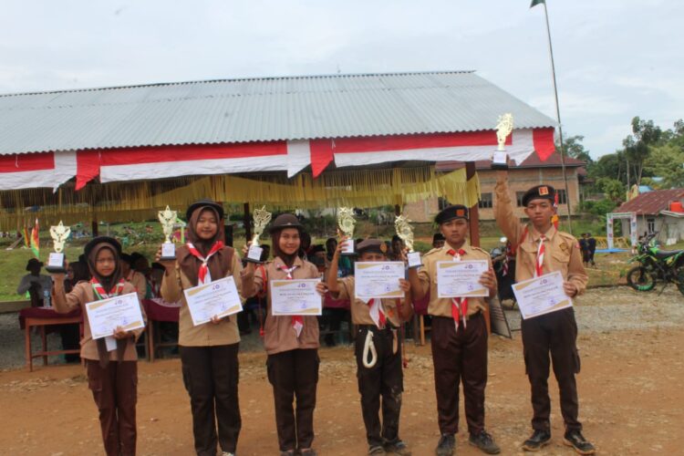 Regu Rajawali dan Rosela Juarai LT-II Pendalian IV Koto