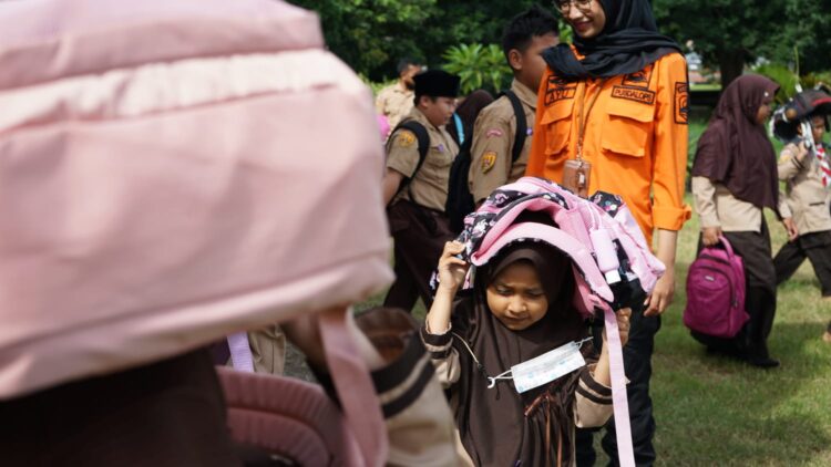 Siap Untuk Selamat, SDIT Insan Kamil Adakan Mitigasi Bencana Alam