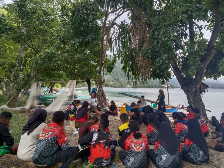 Saka Bhayangkara Polres Alor Bentuk Tim Red Scout Angkatan V Tahun 2023