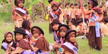 Pramuka MI At Taufiqiyah Kembali Gelar Latihan Pasca Liburan Semester