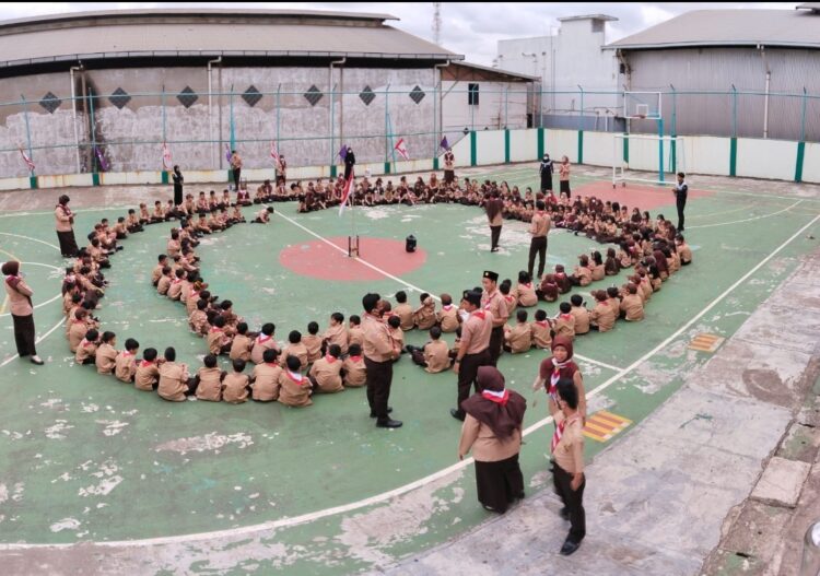 Buka EWPK SD Plus IGM, Ka Mabigus Beri Motivasi agar Peserta Terus Giat Berlatih