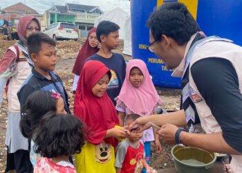 Akhir Tahun 2022, Pramuka Peduli Kwarda Riau Salurkan Donasi Bumbung Kemanusiaan Peduli Cianjur