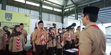 Pengurus Saka Amal Bakti Kwarcab Bogor Masa Bakti 2022-2027 Resmi Dilantik