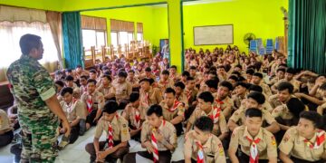 Pangkalan SMA.N I Gabus Gelar Kemah Karakter Dengan Sistem Blok