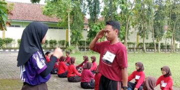 Calon Dewan Ambalan SMA Negeri 1 Ajibarang Ikuti Diklat