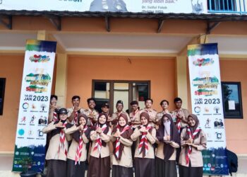 Tingkatkan Potensi, Pramuka IUQI Bogor Adakan Penerimaan Tamu Racana