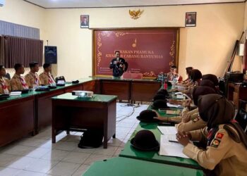 Saka Milenial Kwarcab Banyumas Gelar Pendidikan Dasar