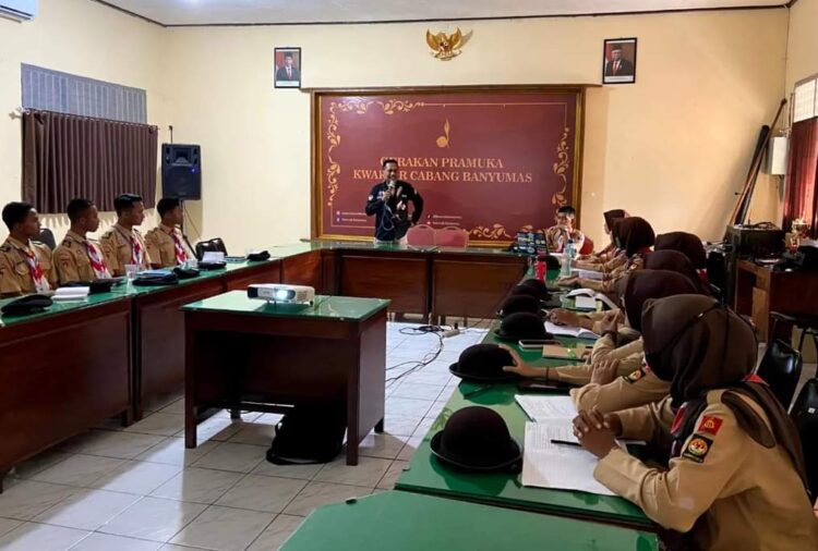Saka Milenial Kwarcab Banyumas Gelar Pendidikan Dasar