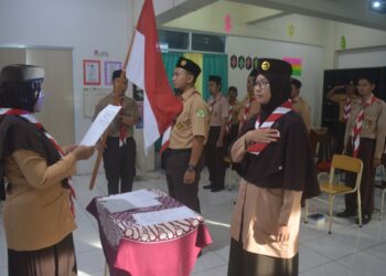 Ketua Mabigus dan Gudep SD Al Irsyad Al Islamiyyah 01 Purwokerto Dikukuhkan