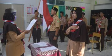 Ketua Mabigus dan Gudep SD Al Irsyad Al Islamiyyah 01 Purwokerto Dikukuhkan