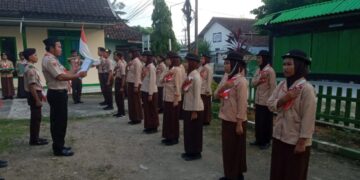 Saka Wanabakti Grobogan Gelar Acara Pelantikan Anggota Saka