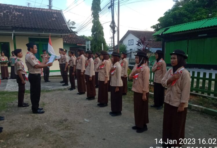 Saka Wanabakti Grobogan Gelar Acara Pelantikan Anggota Saka