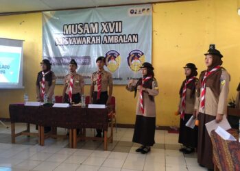 Pramuka SMAN 1 Megamendung Kabupaten Bogor Gelar Musyawarah Ambalan ke-17.