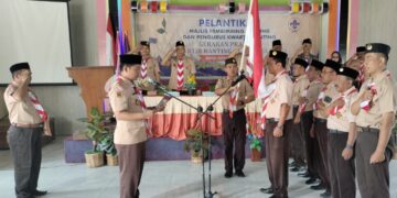 Ketua dan Jajaran Pengurus Kwarran Klambu Masa Bakti 2022-2025 Resmi Dilantik