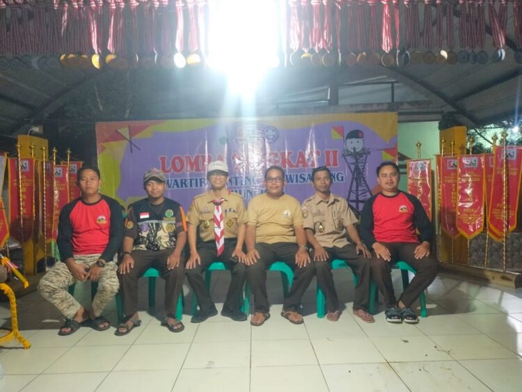 Waka Binamuda Kwarcab Kabupaten Bogor Lakukan Monitoring LT-II Leuwisadeng