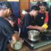 Penggalang SMP Negeri 3 Kalibagor Ikuti Ujian Kecakapan Memasak
