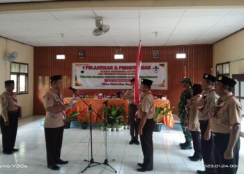 Ka Mabirran dan Pengurus Kwarran Tawangharjo Resmi Dilantik