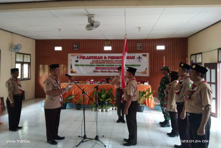 Ka Mabirran dan Pengurus Kwarran Tawangharjo Resmi Dilantik