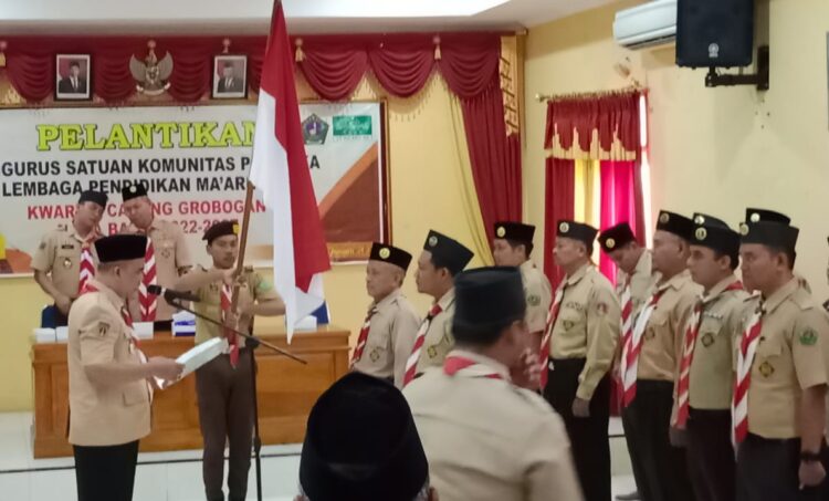 Kwarcab Grobogan Lantik Mabisako Ma’arif NU Masa Bakti 2022-2027