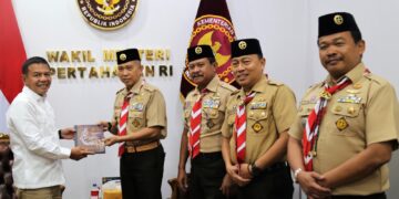 Pimpinan Kwarnas Diterima Wakil Menhan RI