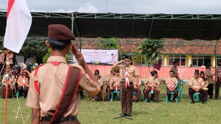 Pramuka Penggalang Se-Kwarran Cibinong Bersaing Pada Ajang LT-II