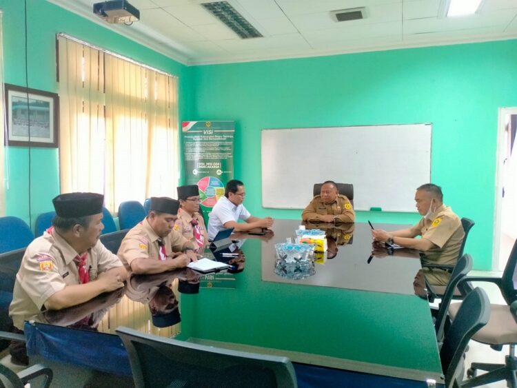 Tingkatkan Kerjasama, Kwarcab Kabupaten Bogor Adakan Audiensi dengan Dinas Pendidikan