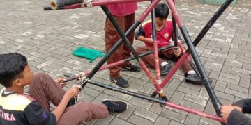 Jelang LT-III, Kwarran Leuwisadeng Adakan Training Center