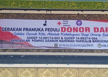 Besok, Gudep PP Daarun Nahdhah Bangkinang Gelar Donor Darah