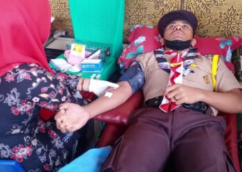 39 Kantong Berhasil Dikumpulkan Pada Aksi Donor Darah Gudep PP Daarun Nahdhah