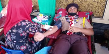 39 Kantong Berhasil Dikumpulkan Pada Aksi Donor Darah Gudep PP Daarun Nahdhah
