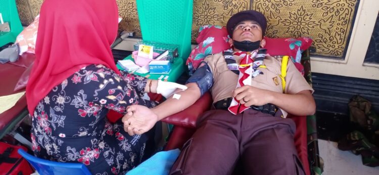 39 Kantong Berhasil Dikumpulkan Pada Aksi Donor Darah Gudep PP Daarun Nahdhah