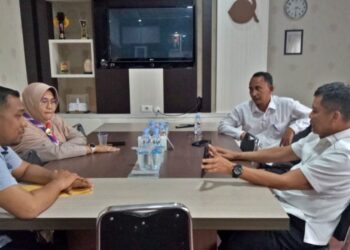 Kunjungi Kwarda Riau, Ka Kwarcab Kampar Ingin Bangun Pulau Pramuka