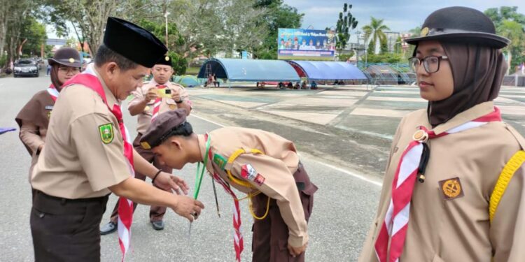 183 Penegak Pandega Ikuti Perkemahan Akbar Penegak Pandega Inhu