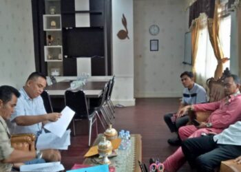 Kwarcab Kampar Laporkan Persiapan Pengukuhan Pengurus ke Kwarda Riau